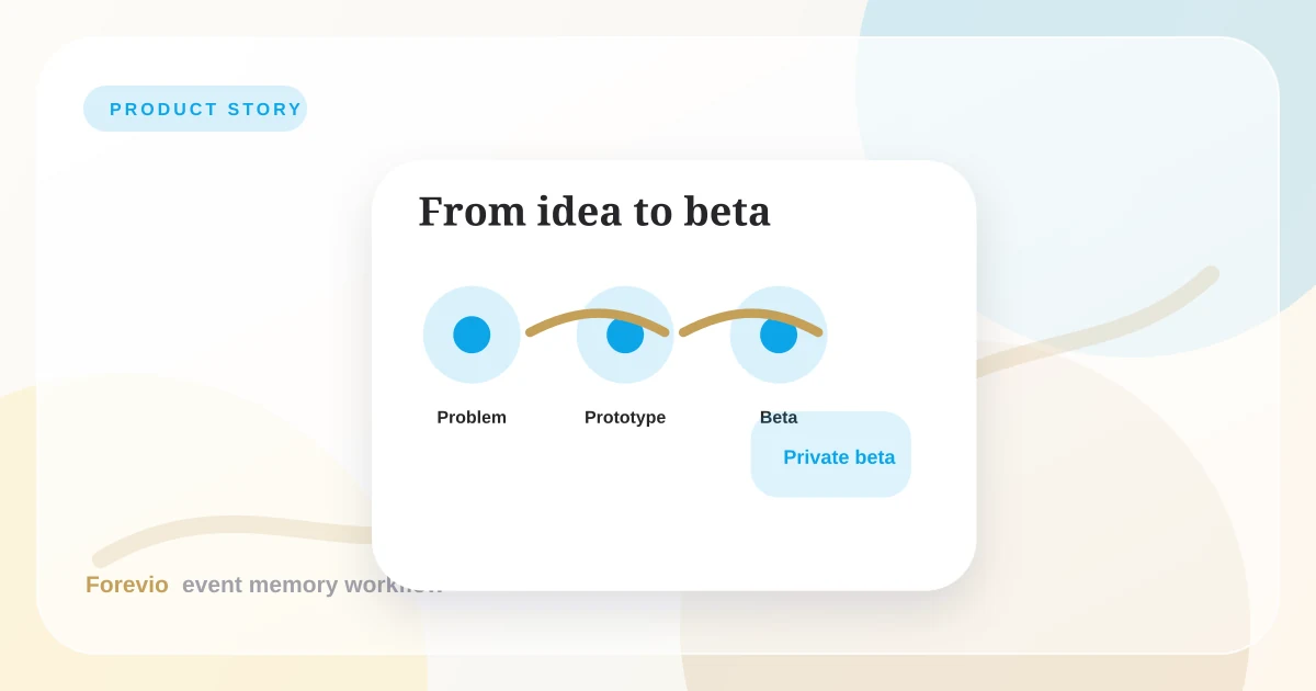 Building Forevio in Public: Our Journey from Idea to Private Beta